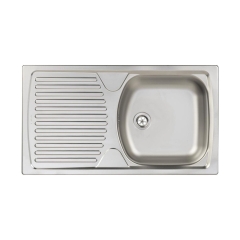 Zlewozmywak stalowy BASIC 150 ALVEUS