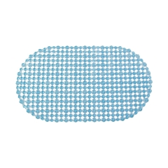 Mata do wanny OWAL NIEBIESKA 39 X 69 OCEANICA