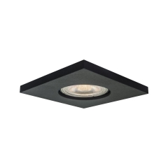 Oprawa stropowa oczko LAGOS IP65 czarna GU10 LIGHT PRESTIGE