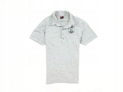 *F Diesel Mens Polo Shirt Cotton Grey size L