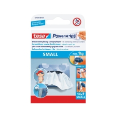 Plastry mocujące dwustronne POWERSTRIPS SMALL 14 szt. TESA