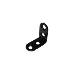 Kątownik do krzeseł 30 x 30 x 15 x 2 mm CZARNY