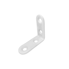 Kątownik do krzeseł 50 x 50 x 15 x 2 mm BIAŁY