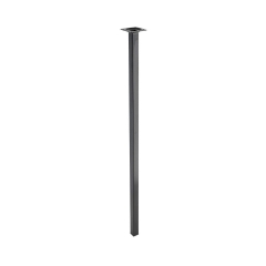 Noga meblowa 2.5 x 2.5 x 80 cm CZARNA HETTICH
