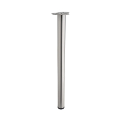 Noga meblowa 6 x 84 cm STAL NIERDZEWNA HETTICH