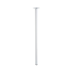 Noga meblowa 2.5 x 2.5 x 80 cm BIAŁA HETTICH