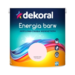 Farba wewnętrzna ENERGIA BARW 2.5 l Bajkowy Róż DEKORAL