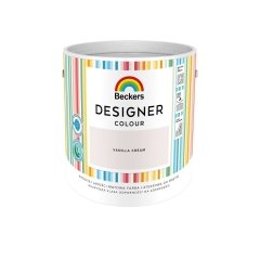 Farba wewnętrzna DESIGNER COLOUR 2.5 l Vanilla Cream BECKERS
