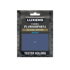 Tester farby PLAMOODPORNA 25 ml Navy LUXENS