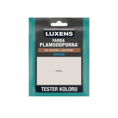 Tester farby PLAMOODPORNA do kuchni i łazienki 25 ml Paper 3 LUXENS