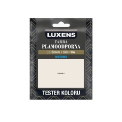Tester farby PLAMOODPORNA 25 ml Paper 6 LUXENS