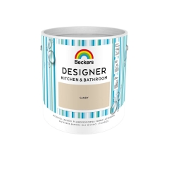 Farba wewnętrzna DESIGNER KITCHEN & BATHROOM 2.5 l Sandy BECKERS