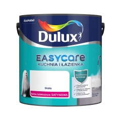 Farba wewnętrzna EASYCARE KUCHNIA I ŁAZIENKA 2.5 l Biała Satynowa DULUX