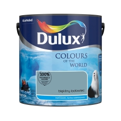 Farba wewnętrzna KOLORY ŚWIATA 2.5 l Błękitny lodowiec DULUX