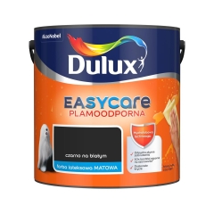 Farba wewnętrzna EASYCARE 2.5 l Czarno na Białym DULUX