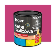 Farba tablicowa do mebli i ścian 0.5 l Fuksja JEGER
