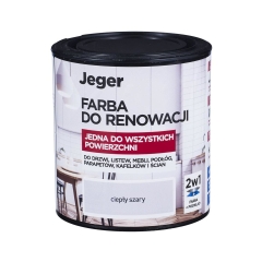 Farba do renowacji 0.5 l Ciepły szary JEGER