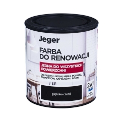 Farba do renowacji 0.5 l Głęboka czerń JEGER