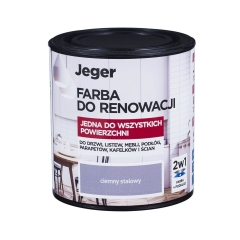 Farba do renowacji 0.5 l Ciemny stalowy JEGER