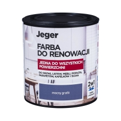 Farba do renowacji 0.5 l Mocny grafit JEGER