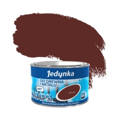 Emalia DO DREWNA I METALU 0.36 l Mahoń Mat JEDYNKA