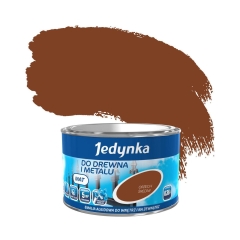 Emalia DO DREWNA I METALU 0.36 l Orzech średni Mat JEDYNKA