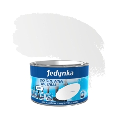 Emalia DO DREWNA I METALU 0.36 l Biały Mat JEDYNKA