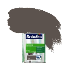 Emalia EFEKTA 0.9 l Szary jasny Połysk ŚNIEŻKA
