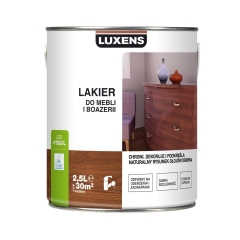 Lakier DO MEBLI I BOAZERII 2.5 l Bezbarwny Mat LUXENS