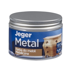 Farba do mebli METAL 125 ml Stare złoto Metaliczna JEGER