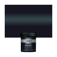 Farba do drewna opalizująca BARWY CZERNI 0.5 l Czarny błękit Mat LIBERON