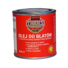 Olej do blatów 0.2 l z dodatkową warstą wosku RUSTOLEUM