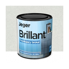 Farba do mebli BRILLANT 0.5 l Nikiel Połyskujący brokat JEGER