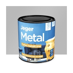 Farba dekoracyjna do mebli METAL 0.45 l Srebro Metaliczna JEGER