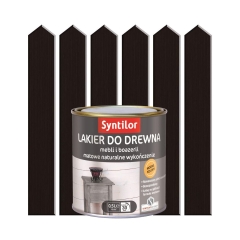 Lakier AQUARETHANE 0.5 l Czarny SYNTILOR