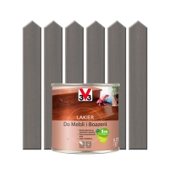 Lakier DO MEBLI I BOAZERII 0.25 l Szara patyna Mat V33