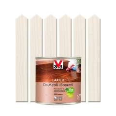 Lakier DO MEBLI I BOAZERII 0.25 l Biała patyna Mat V33