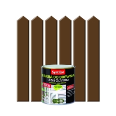 Farba do drewna ULTRA OCHRONA 0.5 l Brązowy SYNTILOR