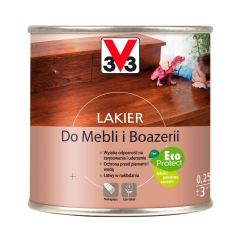 Lakier DO MEBLI I BOAZERII 0.25 l Dąb średni Połysk V33