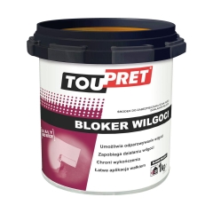 Farba podkładowa BLOKER WILGOCI 1 kg TOUPRET