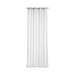 Firana na przelotkach Softy 140 x 260 cm szara Inspire