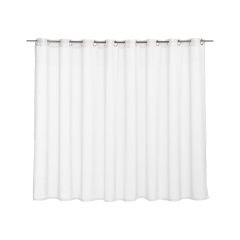 Firana na przelotkach Softy 300 x 160 cm biała Inspire