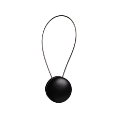 Upinacz do zasłon z magnesem METALLIC czarny