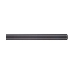 Drążek do karnisza 160 cm czarny mat 25 mm metalowy INSPIRE