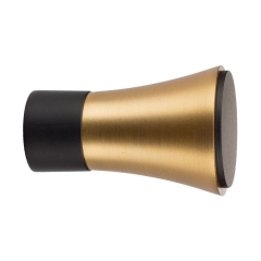 Końcówka do karnisza VASE mosiądz z czarnym mat 19 mm INSPIRE