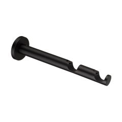Wspornik do karnisza 19 mm podwójny czarny mat 200 mm INSPIRE