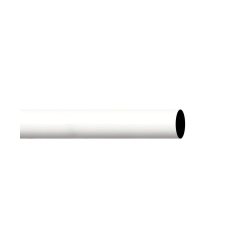 Drążek do karnisza 160 cm biały mat 19 mm metalowy INSPIRE