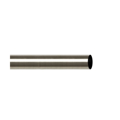 Drążek do karnisza 160 cm efekt stali 19 mm metalowy INSPIRE