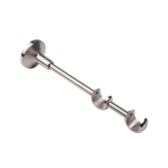 Wspornik do karnisza 19 mm podwójny efekt stali 210 mm INSPIRE