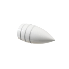 Końcówka do karnisza POCISK biała 20 mm